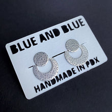 Load image into Gallery viewer, Disc Ear Jacket Set - Silver / Made to Order