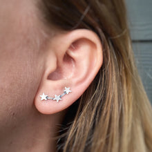 Load image into Gallery viewer, Constellation Ear Climbers / Made to Order