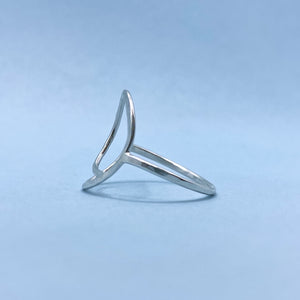 Hollow Moon Ring / Made to Order