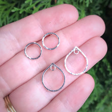 Load image into Gallery viewer, Hammered Circle Ear Jackets / Made to Order