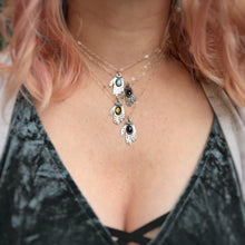 Load image into Gallery viewer, Hamsa Hand Necklace / 18” / Made to Order