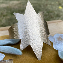 Load image into Gallery viewer, Brass Stardust Cuff Bracelet