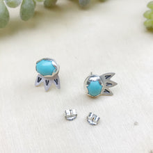Load image into Gallery viewer, Turquoise Bloom Studs / Made to Order