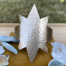 Load image into Gallery viewer, Brass Stardust Cuff Bracelet