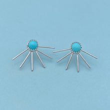 Load image into Gallery viewer, Fan Ear Jackets - Turquoise / Made to Order