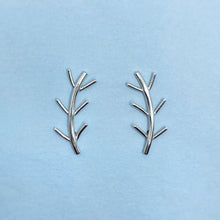 Load image into Gallery viewer, Olive Branch Ear Climbers / Made to Order