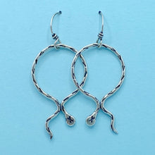 Load image into Gallery viewer, Serpentine Hoop Earrings / Made to Order