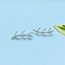 Load image into Gallery viewer, Olive Branch Ear Climbers / Made to Order