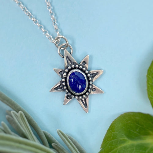 Polaris Necklace - Lapis Lazuli / 17” / Made to Order