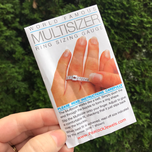 Reusable Ring Sizer